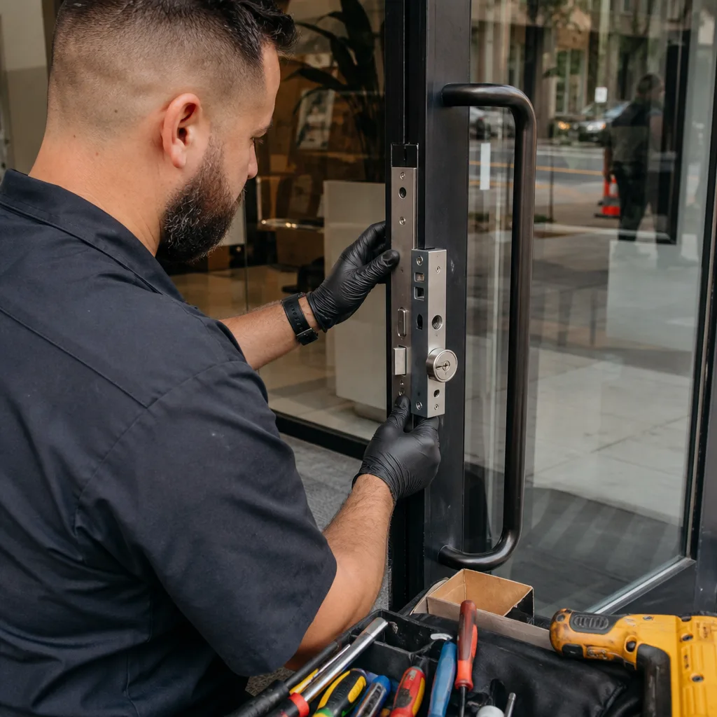 Biometric Access Control Installation